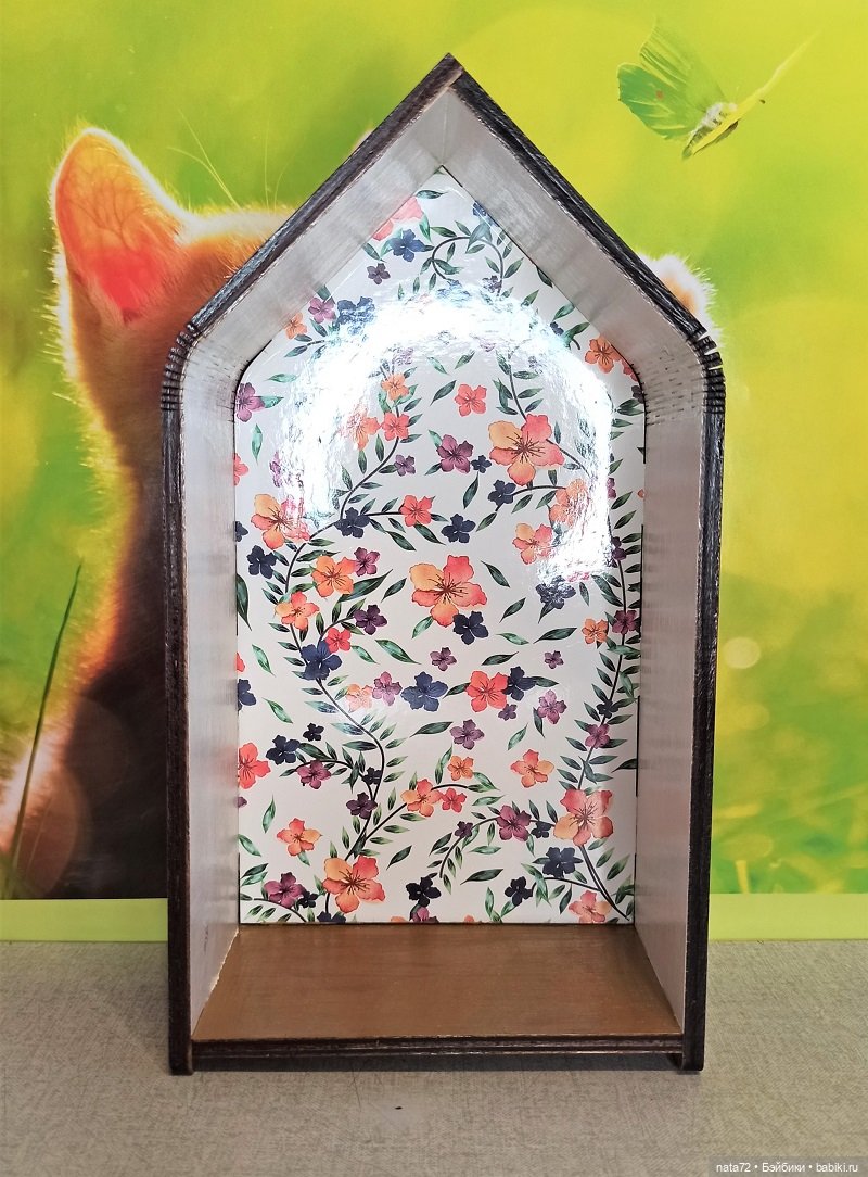 Мини-комнатка - полка из Фикспрайса | Бэйбики Мини-комнатка - полка из Фикспрайса (фото 3)