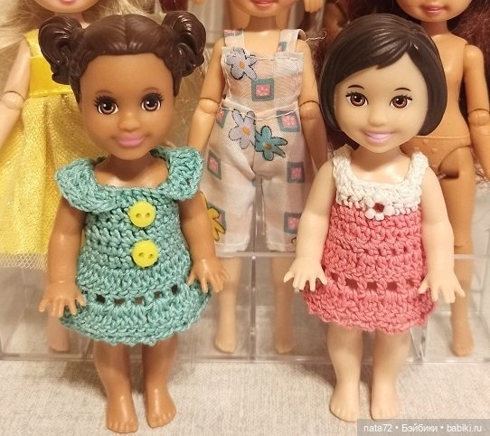 Понаехали... куклы Келли и Челси от Маттел