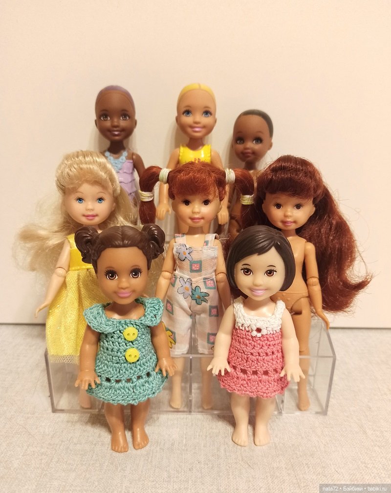 Понаехали... куклы Келли и Челси от Маттел