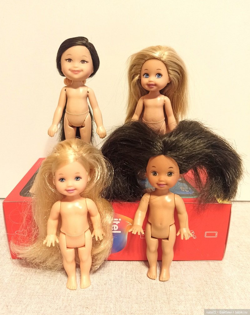 Понаехали... куклы Келли и Челси от Маттел