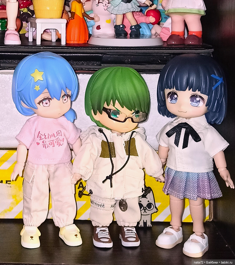 Шарнирные куклы, часть нашей дружной куклосемьи