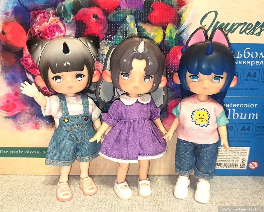 Шарнирные куклы, часть нашей дружной куклосемьи