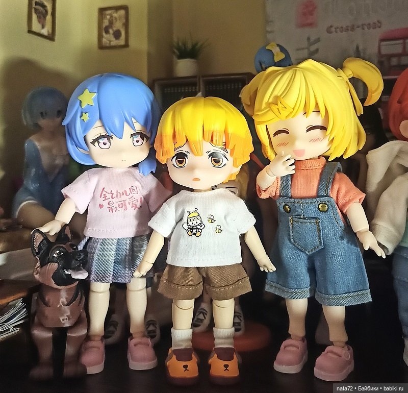 Шарнирные куклы, часть нашей дружной куклосемьи