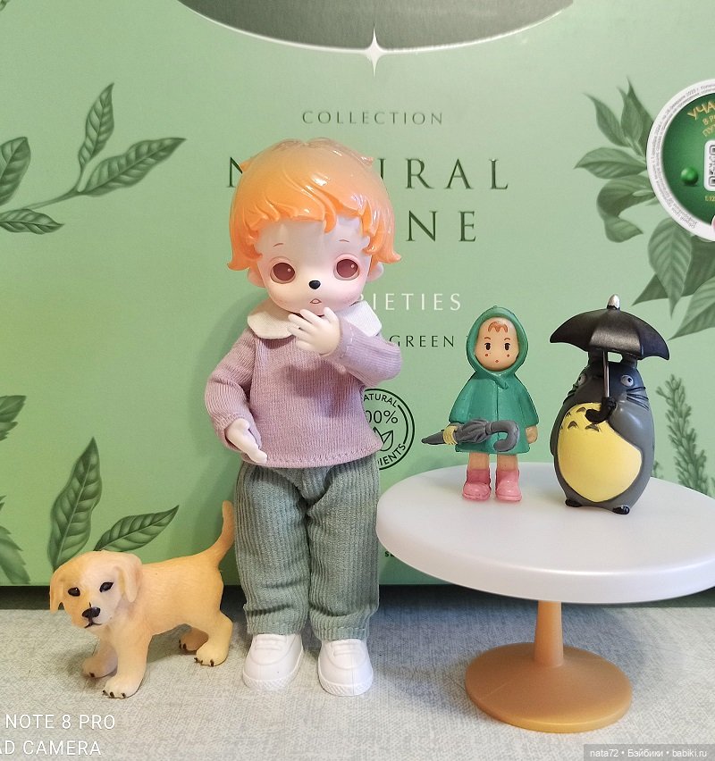 Наш новый малыш, гибрид Pop Mart на шарнирном теле