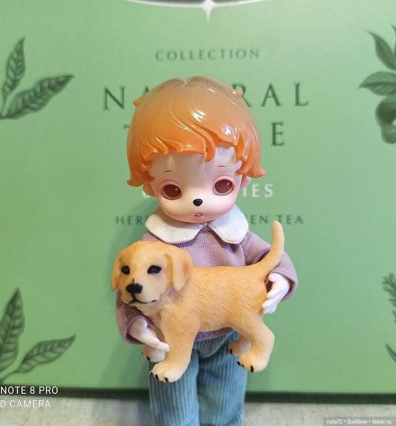 Наш новый малыш, гибрид Pop Mart на шарнирном теле (фото 3)