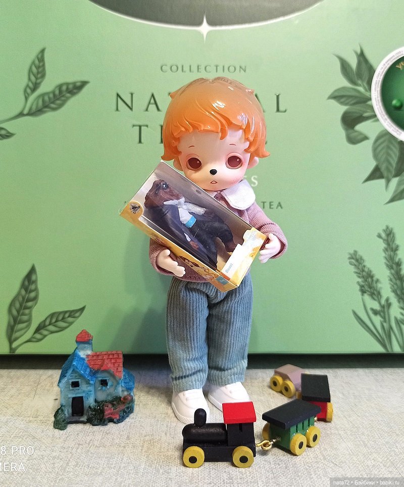 Наш новый малыш, гибрид Pop Mart на шарнирном теле (фото 4)