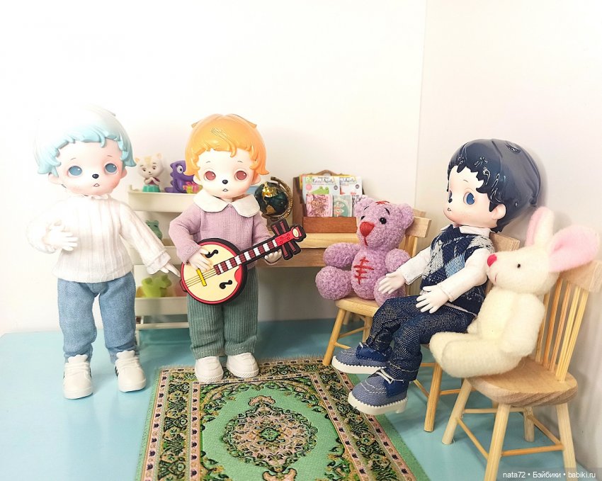 Три друга, малыши на основе Pop Mart (фото 2)