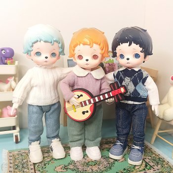 Три друга, малыши на основе Pop Mart