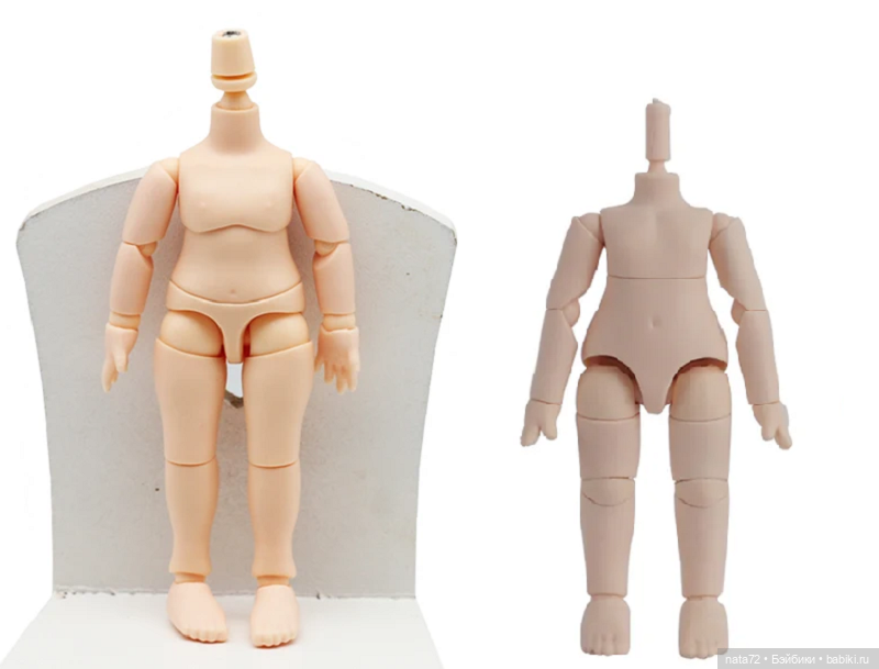 И снова гибриды-2 — Гибриды шарнирных кукол (не БЖД): подбор тела (фото 3)