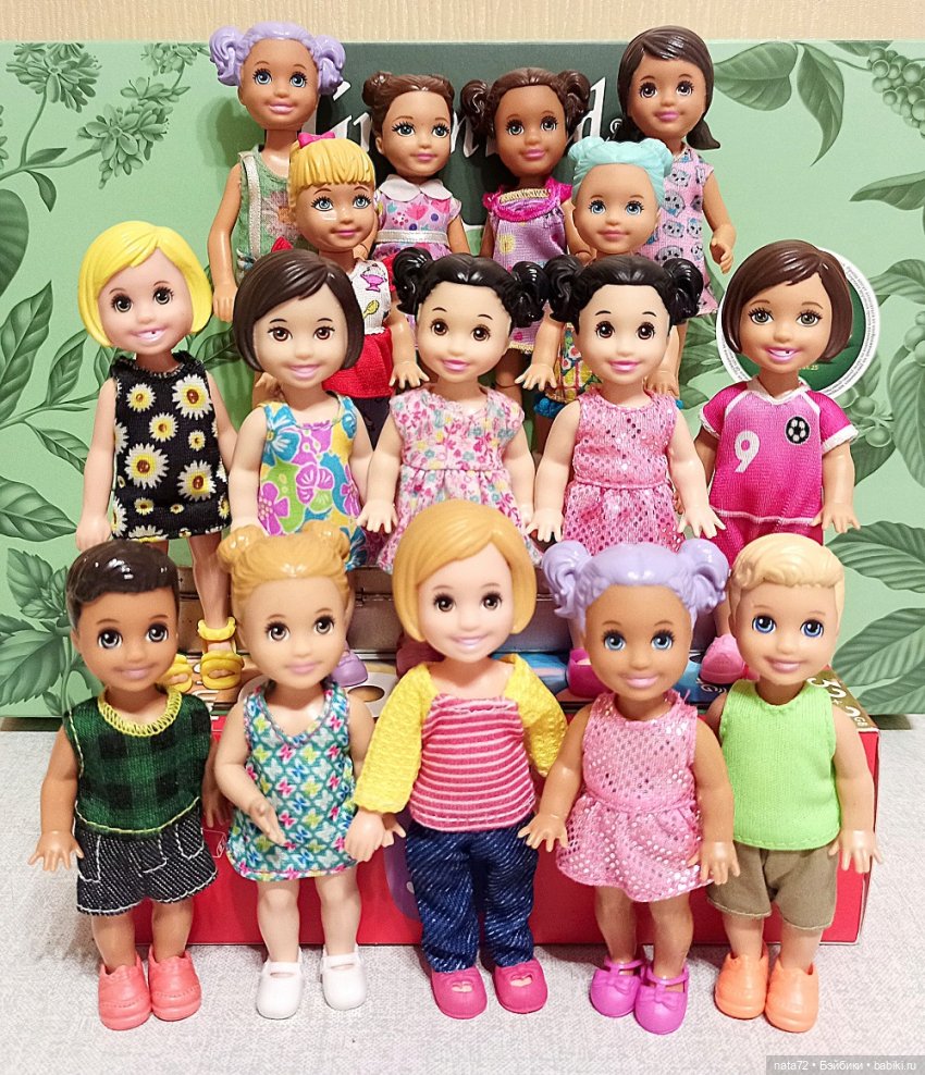 Малышки из наборов Барби, моя небольшая коллекция