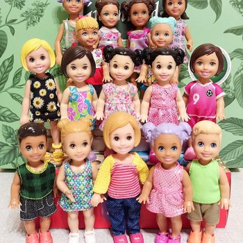 Малышки из наборов Барби, моя небольшая коллекция