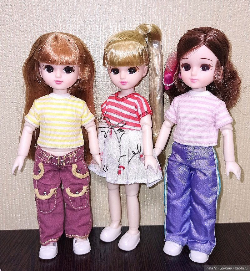 Куклы Licca на шарнирном теле, мои новенькие (фото 2)