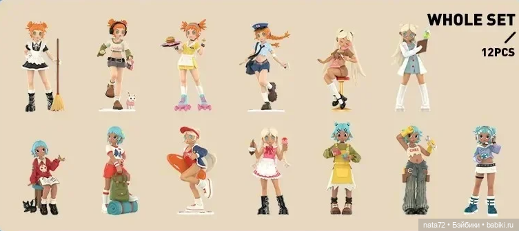 Девочки POP MART Peach Riot (фото 6)