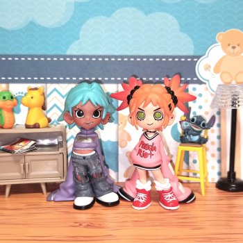 Девочки POP MART Peach Riot