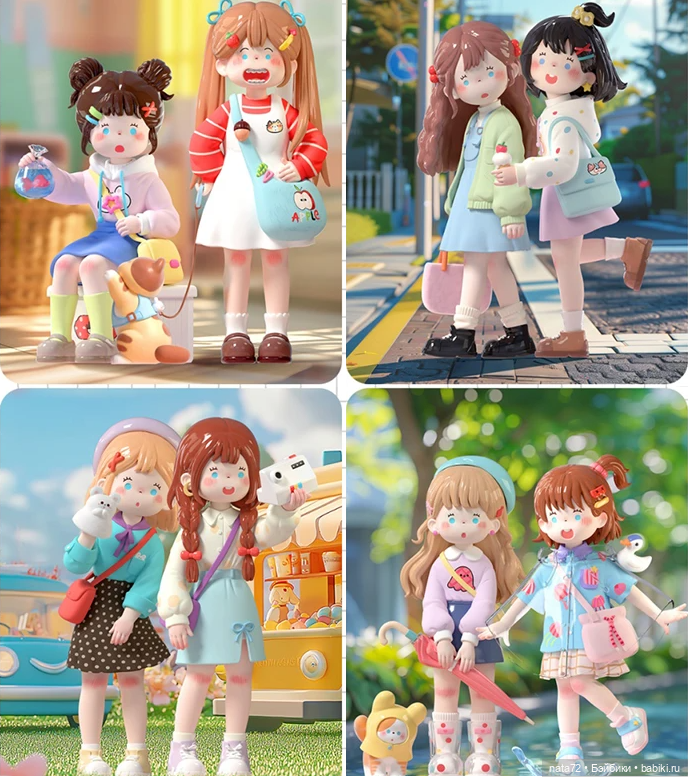 Фигурки MINISO SUKI My Friends, мой подарок себе на 8 Марта (фото 4)