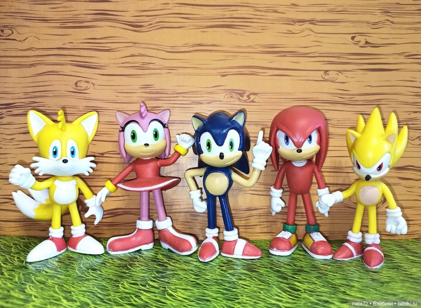 Соник супер-ёжик и его друзья в моей коллекции
