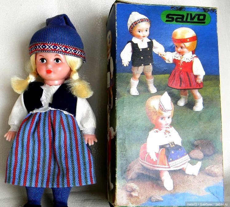Кукла завода «Salvo», Эстония, г. Таллин, СССР | Бэйбики Кукла завода «Salvo», Эстония, г. Таллин, СССР (фото 4)