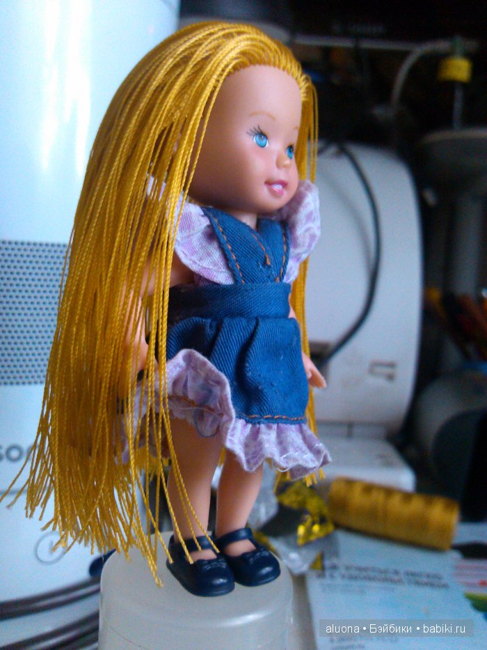 Перепрошивка кукольных волос (способ первый)