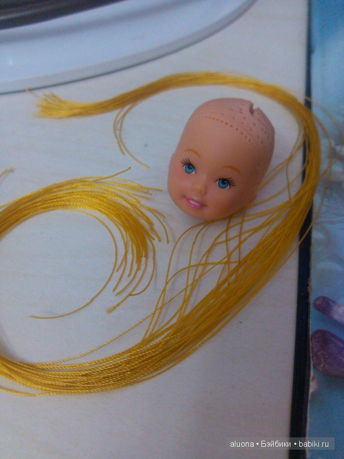 Перепрошивка кукольных волос (способ первый) (фото 3)