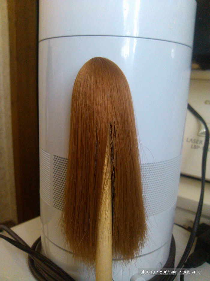 Перепрошивка кукольных волос (способ второй)