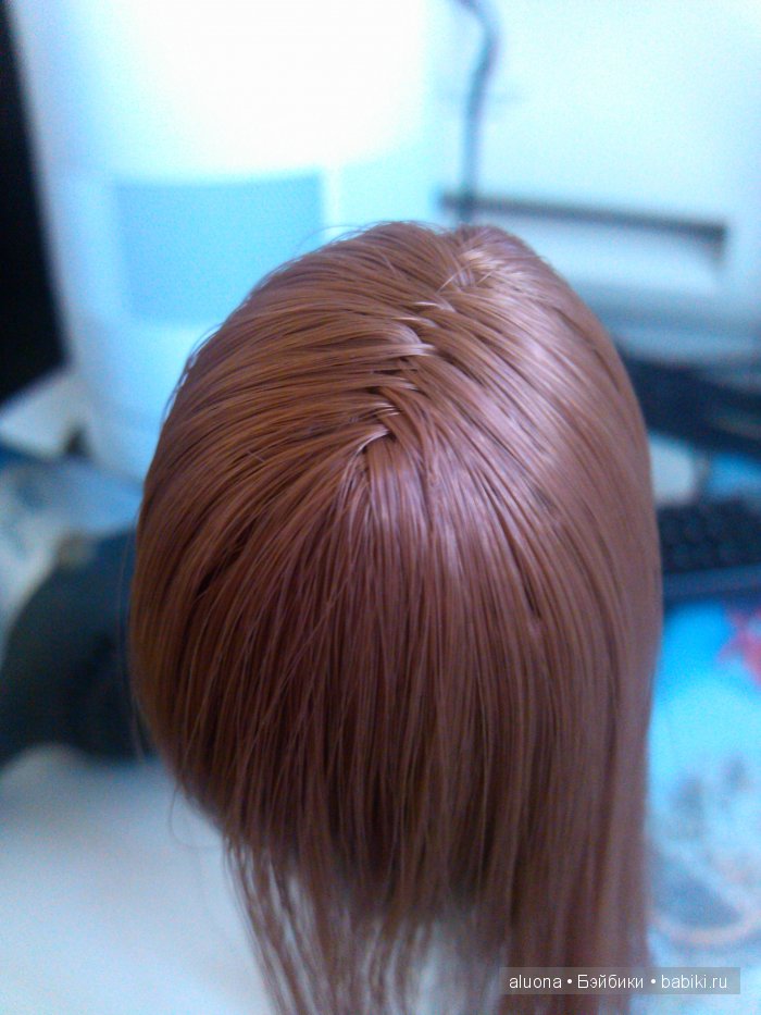 Перепрошивка кукольных волос (способ второй)