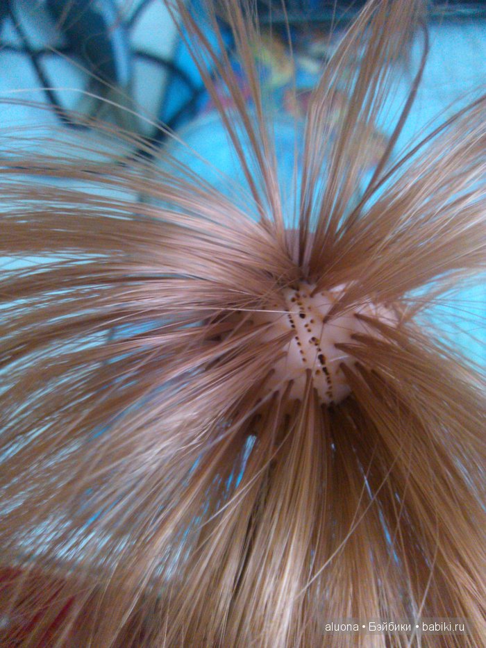 Перепрошивка кукольных волос (способ второй)