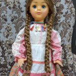 Кукла в костюме юг Воронежской Губернии