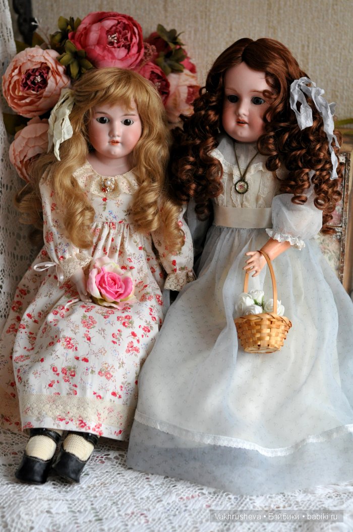 Марсель и Флора — Реставрация антикварных кукол: ремонт фарфора