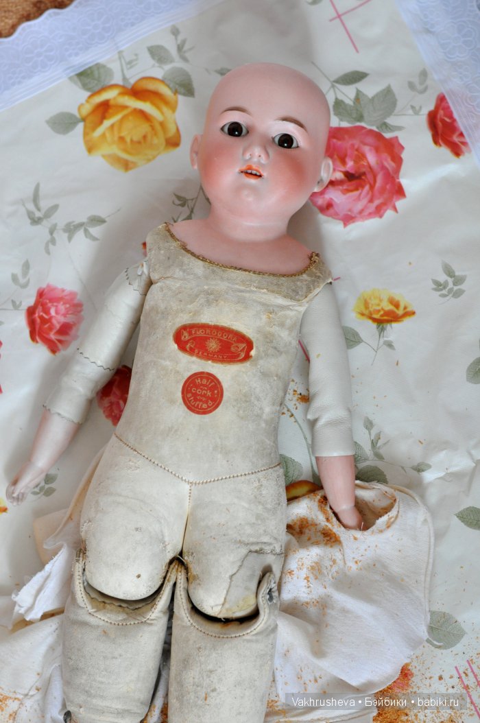 Марсель и Флора — Реставрация антикварных кукол: ремонт фарфора