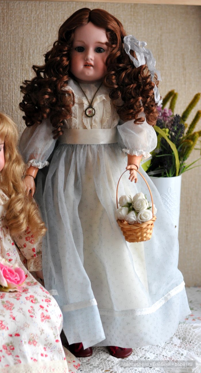 Марсель и Флора — Реставрация антикварных кукол: ремонт фарфора