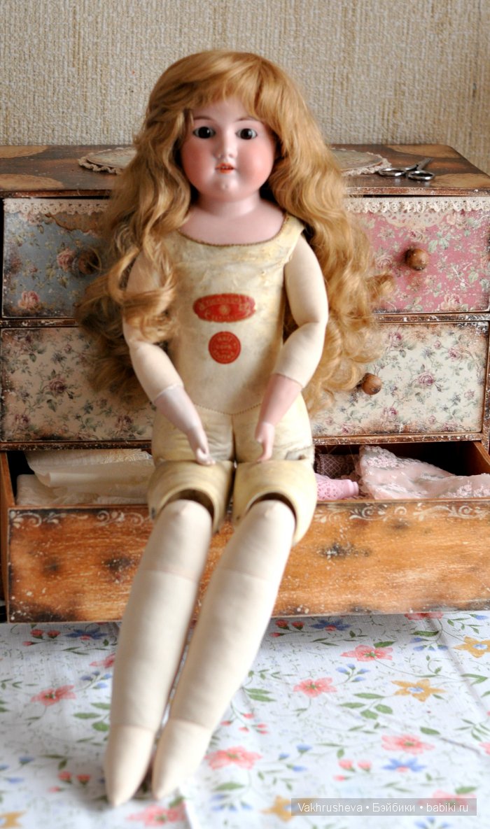 Марсель и Флора — Реставрация антикварных кукол: ремонт фарфора