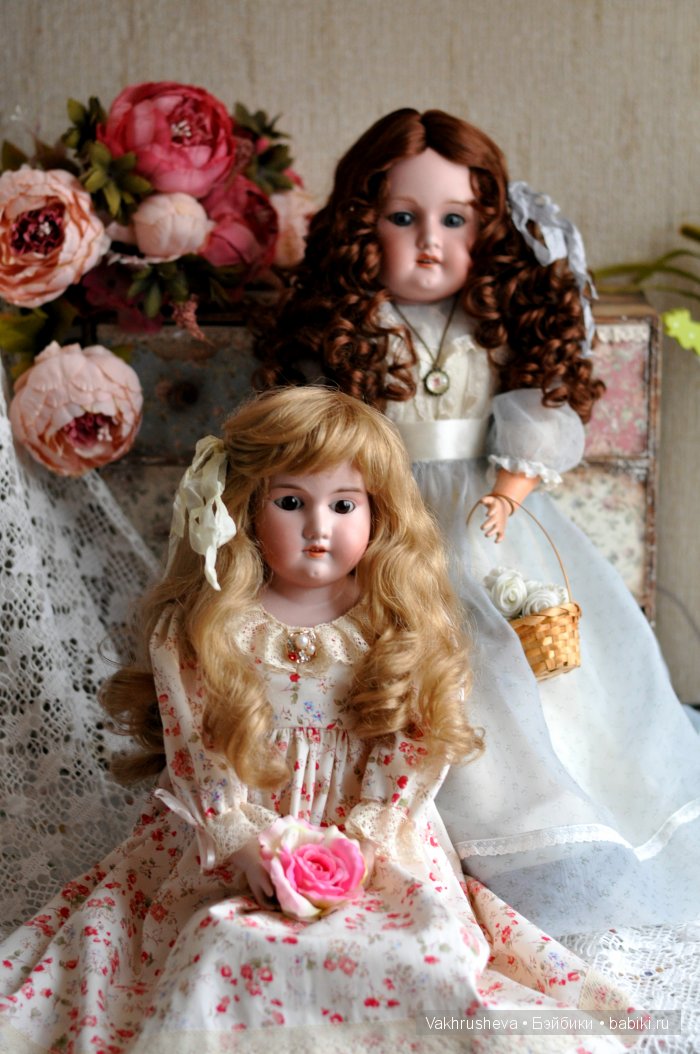 Марсель и Флора — Реставрация антикварных кукол: ремонт фарфора