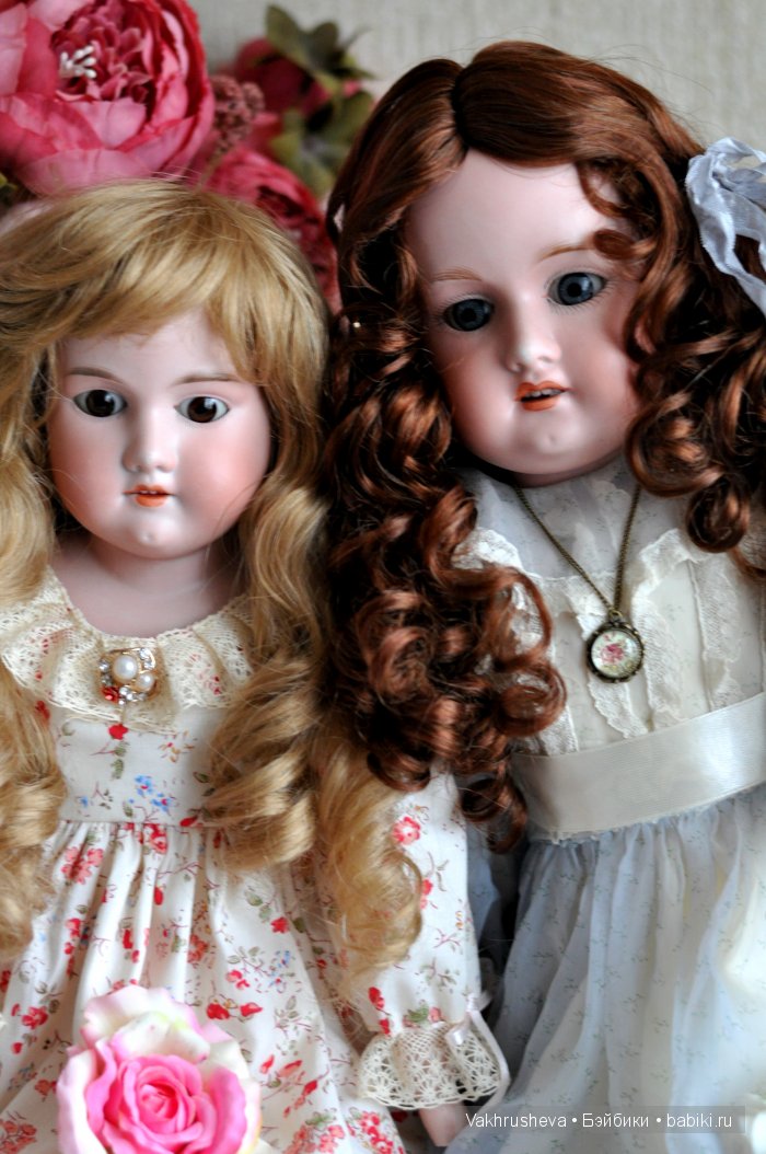 Марсель и Флора — Реставрация антикварных кукол: ремонт фарфора