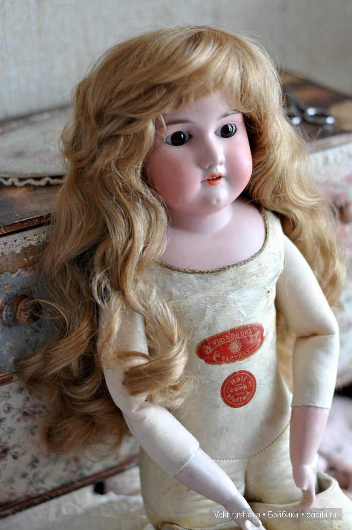 Марсель и Флора — Реставрация антикварных кукол: ремонт фарфора