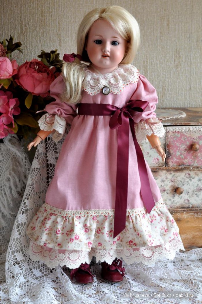 Марсель и Флора — Реставрация антикварных кукол: ремонт фарфора