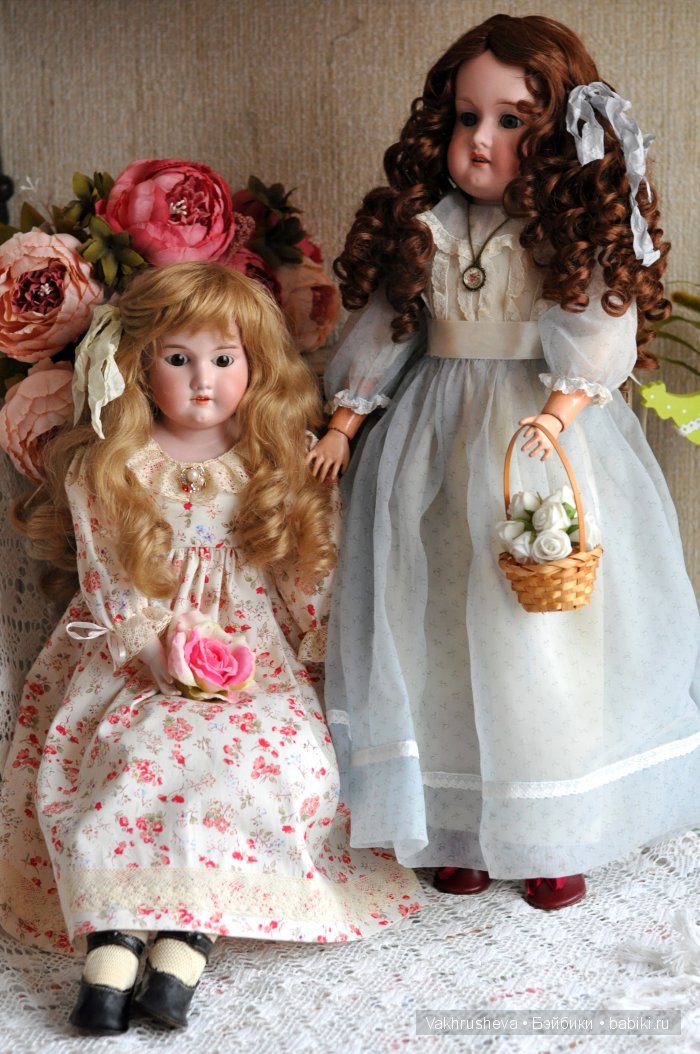 Марсель и Флора — Реставрация антикварных кукол: ремонт фарфора