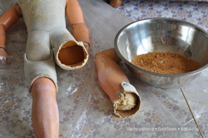 Марсель и Флора — Реставрация антикварных кукол: ремонт фарфора (фото 6)