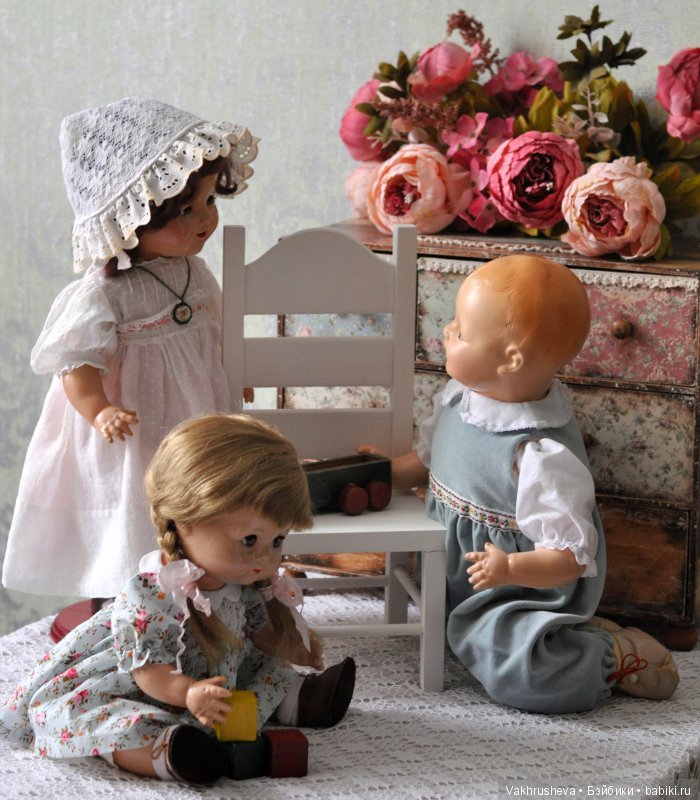 Могут ли куклы разговаривать или мои антикварные детки