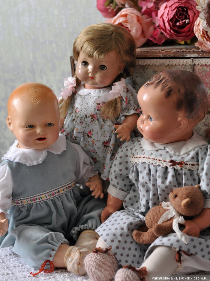 Могут ли куклы разговаривать или мои антикварные детки