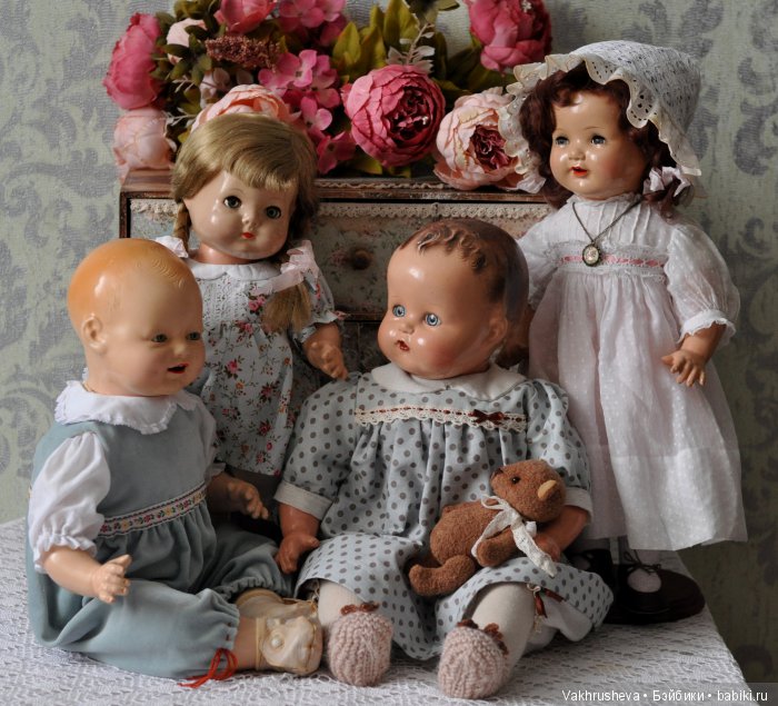 Могут ли куклы разговаривать или мои антикварные детки