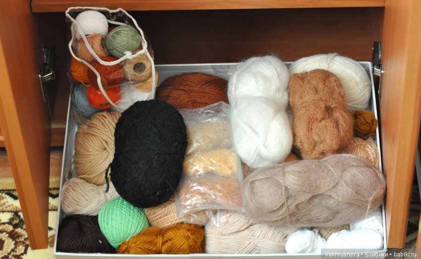 История одной комнаты — Хранение кукол и материалов: организация рабочего места