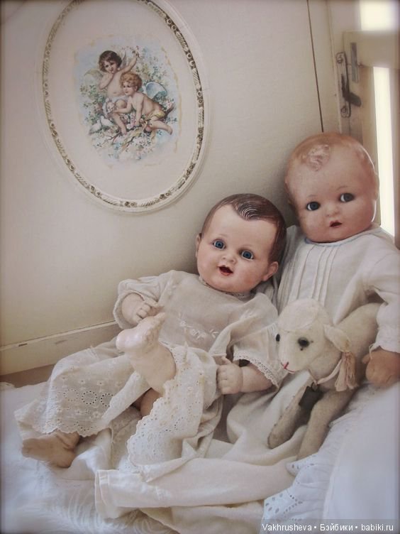 Одежда для антикварных пупсов. Много фото для вдохновения