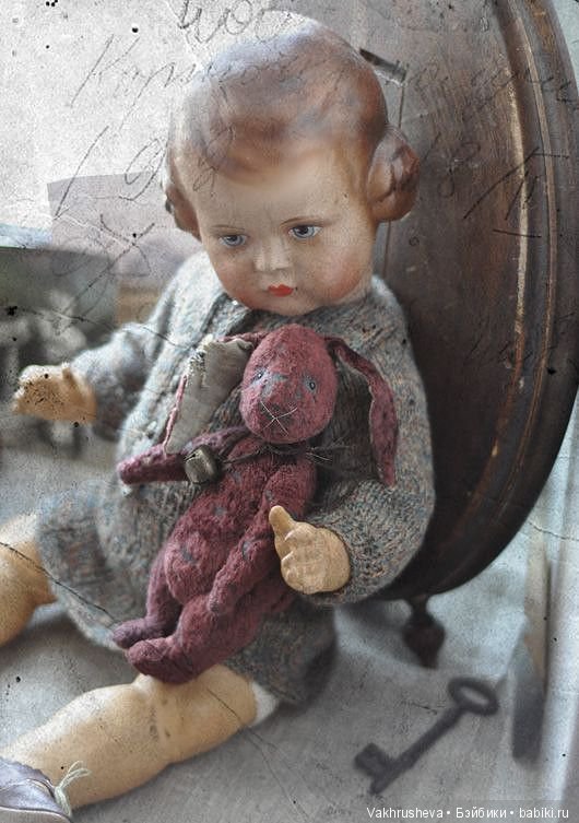 Одежда для антикварных пупсов. Много фото для вдохновения