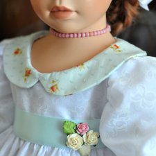Платье "Сама нежность" для кукол ростом 60-65 см.