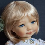Бэйли 45 см. в цвете санкисс от Meadouw dolls. Полный комплект.