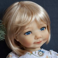 Бэйли 45 см. в цвете санкисс от Meadouw dolls. Полный комплект.