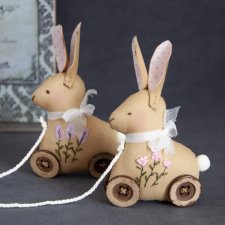 Игрушки для кукол - зайки