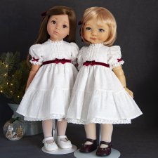 Рождественский комплект для , больших Готц или Meadoudolls BB
