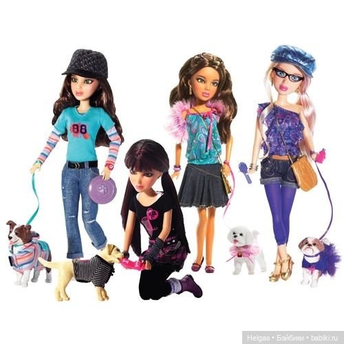 Кукла с собакой (Doll with Dogs)