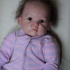 Перепрошивка волос кукле